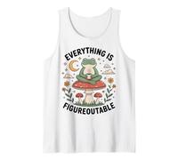 Everything is Figureoutable - Motif Grenouille Zen Débardeur