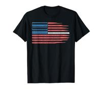« Everything is Fine Trust Your Government » Drapeau américain T-Shirt Graphique avec Valeur