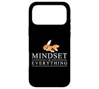 Everything is Mindset Inspiration Motivational Queue de Requin Coque pour iPhone 17 Pro Max