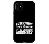 Everything is Open Source If You Can Read Assembly - Coque pour iPhone 11