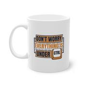 Everything Is Under Ctrl Admin IT-Spezialist Tasse à café | Tasse administrateur informatique blanche (05482B)