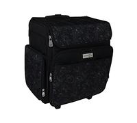 Everything Mary 2022 Scrapbook Rolling Totes, Noir et Blanc
