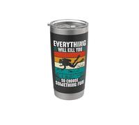 Everything Will Kill You So Choose Something Fun Scuba Dive Gobelet isotherme en acier inoxydable double paroi