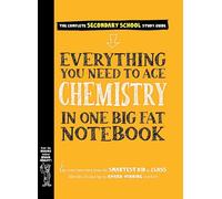 Tout ce qu'il faut pour réussir la chimie – Big Fat Notebooks 1