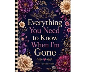 Everything You Need to Know When I'm Gone: The End-of-Life Planner Record Book keeps your essential records organized so they're easier to find when needed.