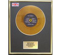 Everythingcollectible FOO Fighters/Mini Gold Disc Display/ÉDITION LIMITÉE/COA/Greatest Hits
