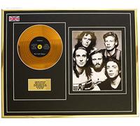 Everythingcollectible Genesis/Mini Metal Gold Disc & Photo Display/ÉDITION LIMITÉE/COA/WE Can't Dance
