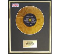 Everythingcollectible Mylene Farmer/Mini Gold Disc Display/ÉDITION LIMITÉE/COA/Les Mots