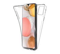 EVETANE Coque 360 Samsung Galaxy A13 integrale protection avant arriere silicone transparente
