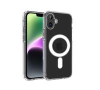 EVETANE Coque iPhone 16 Transparente Compatible Magsafe antichocs
