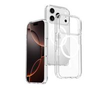 EVETANE Coque iPhone 17 Pro Max Transparente Compatible Magsafe antichocs