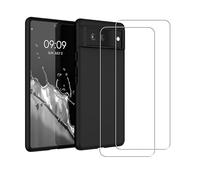 Evetane Coque pour Pixel 6 Antichoc Noir + 2 vitres