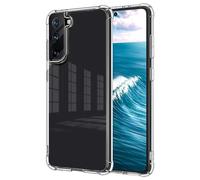 Evetane Coque Samsung Galaxy S21 5G Anti-chocs bords renforcés en silicone transparente Motif