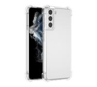 EVETANE Coque Samsung Galaxy S22 5G Anti-Chocs avec Bords Renforcés en silicone Transparente Housse Protection