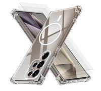 EVETANE Coque Samsung Galaxy S24 Ultra Magnétique Compatible Magsafe + 2 Vitres Protection Ecran
