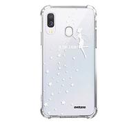 Evetane - Coque Silicone Compatible avec Samsung Galaxy A20e - Protection Souple et Renforcée - Coins Antichocs - Fine et Transparente - Coque Arrière - Fée Blanche