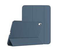 EVETANE Etui à rabat pour Ipad 10.9'' 10ème Génération (2022) Bleu