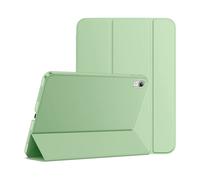 EVETANE Étui Smart Cover iPad 10.9 Pouces 10eme Generation (2022) Vert à Rabat avec Support