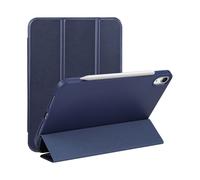 EVETANE Étui Smart Cover iPad Air 6 (M2) et iPad Air 7 (M3) - 11 bleue à Rabat avec Support