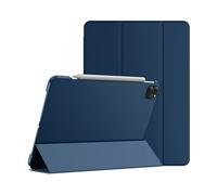EVETANE Etui Smart Cover iPad Pro 11 (2018/2020/2021) / iPad Air 4 (2020) / iPad Air 5 (2022) Bleu à rabat avec support