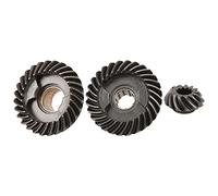 Evetounmn Ensemble de 3 pignons pour Moteur de Bateau T5, pignon en Acier Inoxydable pour Marche Avant et arrière d’Engin Hors-Bord, pièces de Rechange Marines pour Moteur Hors-Bord, avec