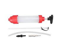 Evetounmn Extracteur de fluides 350 ml, pompe à aspiration manuelle transparente, seringue extractrice d’huile pour fluides automobiles, tuyau détachable facile à nettoyer avec connecteurs