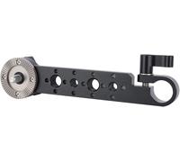 Evf Support D'Extension De Rosace Avec Pince De Tige, Support De Rosette Ar-Ri (M6) Avec Pince À Tige Unique De 15 Mm, Support De Moniteur À Dégagement Rapide Pour Evf/Moniteur/App[SHY9291180]