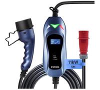EVFUEL EV Electric Car Charger Type 2 Three Phase EEC Charging Station Electric Vehicle 11KW 16A Portable Charger EV Electric Car Ca