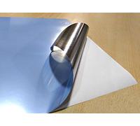 Evg 10 Feuilles A4 Argent Perlé Métallisé Brillant Autocollant Vinyle Pvc | Imprimantes Jet d'Encre et Laser | Papier Imprimable | Autocollant PVC | Pour Enseignes et Étiquettes