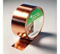 EVG Evergreen Goods Ltd Ruban Cuivre adhésif Anti-limaces en (5,1 cm x 15,2 m) | Protégez Vos Plantes, Cultures, Jardin, Pots et Fleurs | Feuille de Cuivre antiparasitaire pour intérieur et extérieur