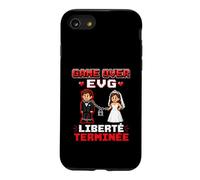 EVG Game Over Liberté Terminée Cadeau Futur Marié Témoin Coque pour iPhone SE (2020) / 7/8