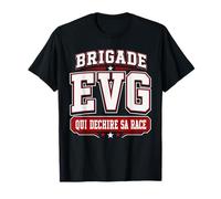 EVG Homme Brigade EVG Deguisement Enterrement Vie De Garçon T-Shirt