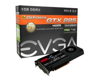 EVGA 01G-P3-1285-AR GeForce GTX285 Super Clocked Edition Carte graphique GDDR3 PCI-Express 2.0 1 Go