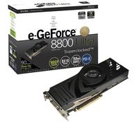 EVGA e-GeForce 8800 Ultra Superclocked GDDR3 - Cartes Graphiques (GDDR3, 384 bit, 2250 MHz, 2560 x 1600 Pixels, PCI Express x16)