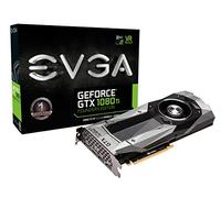 EVGA GeForce GTX 1080 Ti Founders Edition Gaming, 11 Go GDDR5X, LED, DX12 OSD Support (PXOC) Cartes Graphiques 11G-P4-6390-KR