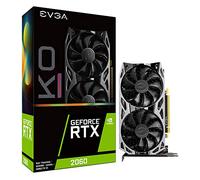 EVGA NVIDIA GeForce RTX 2060 KO Carte graphique Ultra Gaming, 06G-P4-2068-KR, 6GB GDDR6, Dual Fan, Metal Backplate