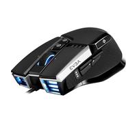 EVGA Souris Gaming X17, avec Fil, Noir, Personnalisable, 16 000 DPI, 5 profils, 10 Boutons, Ergonomique 903-W1-17BK-KR