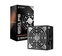 EVGA Supernova 850 P6, 80 Plus Platinum 850 W, entièrement modulaire, mode Eco avec ventilateur FDB, avec autotesteur de mise sous tension, taille compacte de 140 mm, alimentation 220-P6-0850-X1