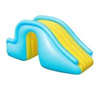EVGATAVAB Gonflable Glissement d'eau, Gonflable Glisser Étape pour Piscine, Diapositives Aquatiques Parc avec Compris Pompe À Air, Extérieur Été Amusant pour Enfants Filles Garçons