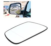 EVGATSAUTO Aile chauffante en Verre de rétroviseur latéral de Porte Gauche Compatible avec 2005-2010 Verre de Miroir d'aile de Miroir de Voiture