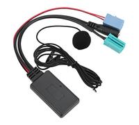 EVGATSAUTO Câble D'entrée Bluetooth AUX, Câble Audio AUX pour Autoradio Adaptateur D'entrée MP3 de Remplacement pour Espace Laguna 2005-2011