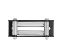 EVGATSAUTO Guide-câble de Rouleau de Treuil, Guide-câble de Rouleau de Treuil Côte à Côte 165mm/6,5 Pouces Remplacement Universel d'entretien en Métal pour Les Supports de VTT UTV