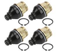 EVGATSAUTO Joint à Rotule 4pcs 4130 Acier Chromé Caoutchouc ATV Remplacement Flexible WE351032 pour Arctic Cat 250 300 350 375 400 425 500 550 650 700