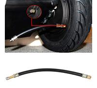 EVGATSAUTO Prolongateur de Valve de Pneu, Adaptateur Universel de Valve de Pneu de Tube d'extension de buse d'air pour Le Camion de Moto de Voiture RV