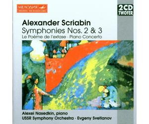 Evgeni Svetlanov - Alexander Scriabin: Symphonies N° 2 & N°3 - Le Poème de l'Extase - Piano Concertos