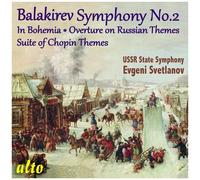 Evgeni Svetlanov – Balakirev : Symphonie n°2 et autres œuvres orchestrales – CD
