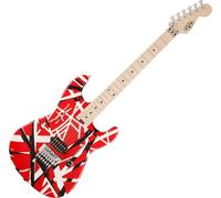 EVH Stripe Series Red with Black Stripes Guitare électrique