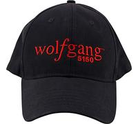 EVH® Wolfgang®/5150® »FITTED HAT« Baseball Cap pour Musiciens - Taille: Uni - Couleur: Noir/Rouge