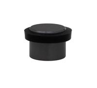 EVI Herrajes | Butee de porte adhésif | Ø24x20 mm | Gris anthracite | Acier inoxydable massif | Forte adhérence | 100% fonctionnel | Mod. I-163GR