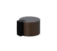 EVI Herrajes | Butée De Porte Adhesive | Ø28X20mm | Laiton - Finition Rustique| Caoutchouc de silicone naturel | Mod. I-391